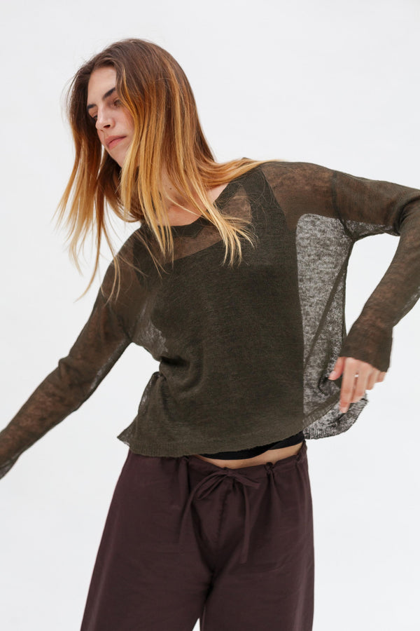 Ravel Linen Top