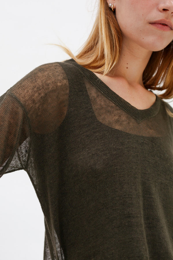 Ravel Linen Top