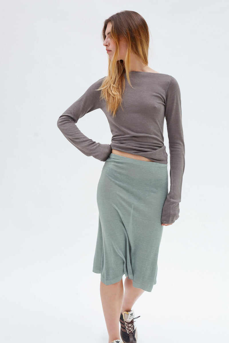 Domus Silk Skirt