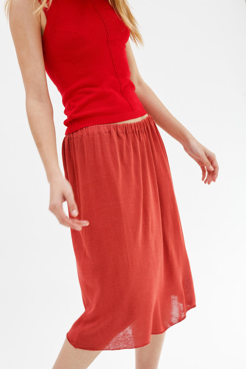 Beso Silk Skirt