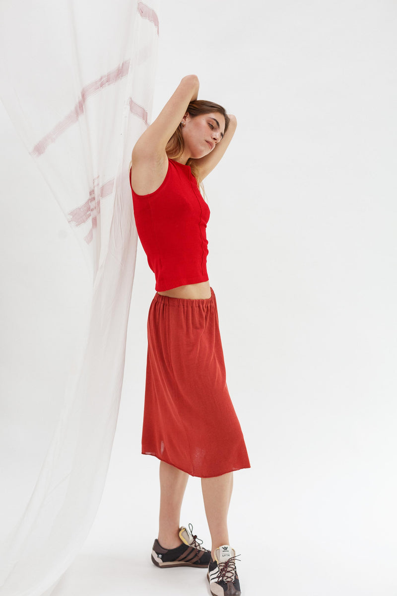 Beso Silk Skirt