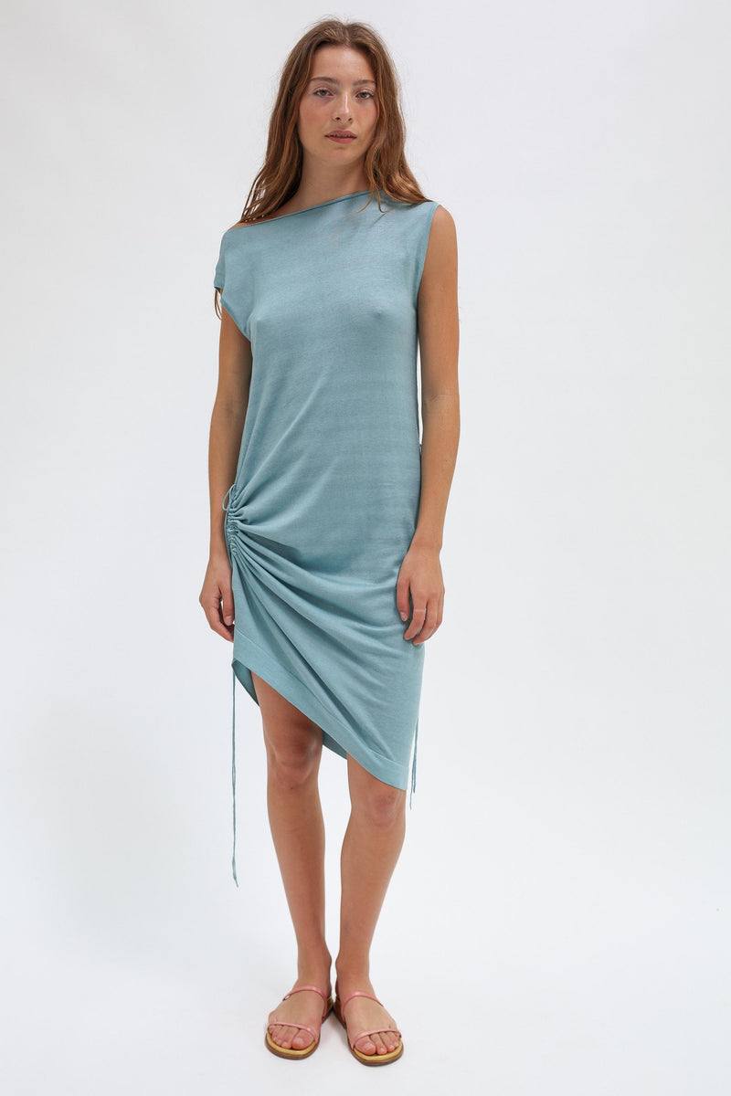 Peace Lily Silk Cotton Dress