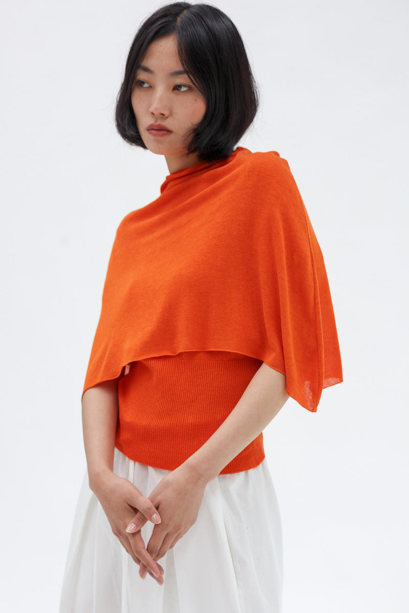 Aria Silk Cape