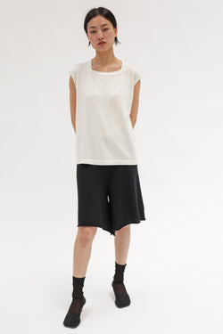 Haru Cashmere Cotton Shorts