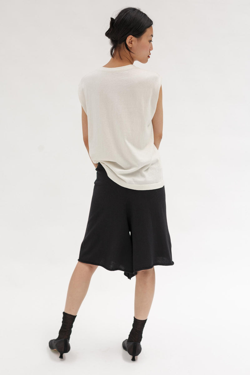 Haru Cashmere Cotton Shorts