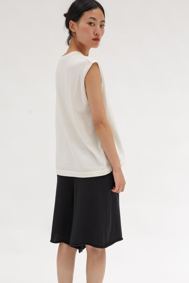 Haru Cashmere Cotton Shorts