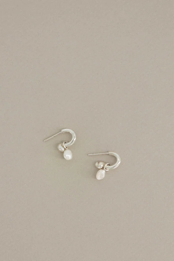 Mars Official Atoll Earrings Sterling Silver