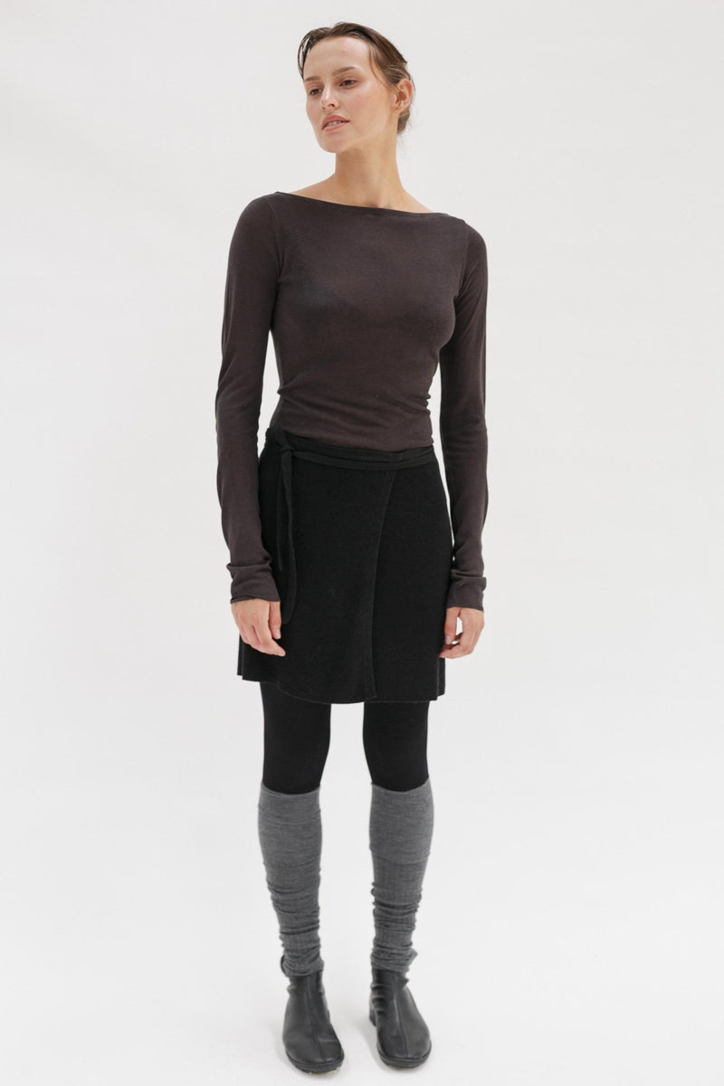 Elysian Silk Cashmere Skirt - Wixii