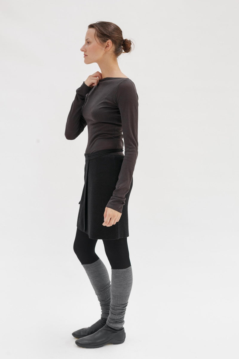 Elysian Silk Cashmere Skirt - Wixii