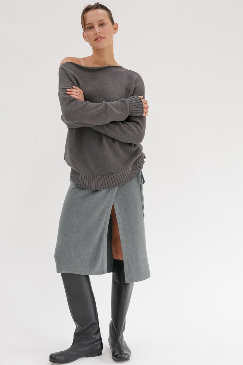 Elysian Silk Cashmere Skirt - Wixii