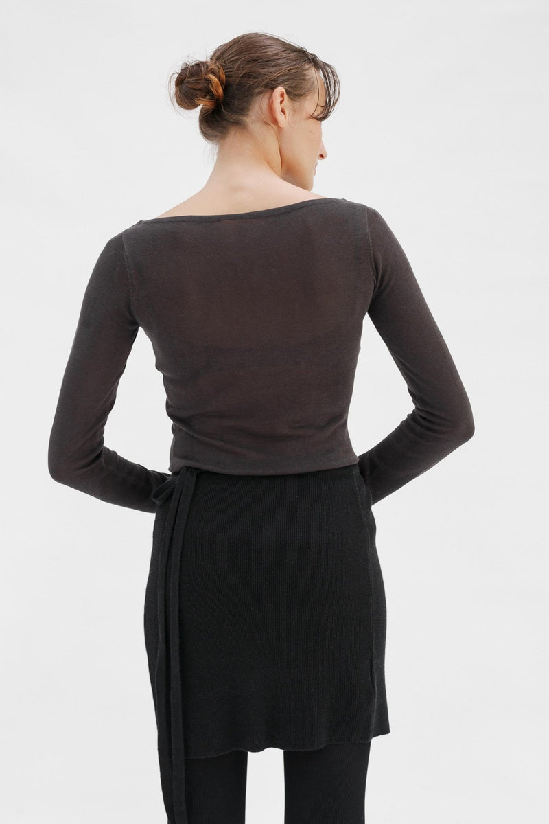 Elysian Silk Cashmere Skirt - Wixii