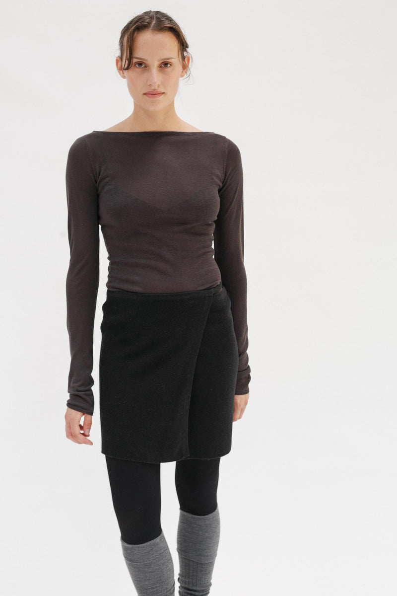 Elysian Silk Cashmere Skirt - Wixii