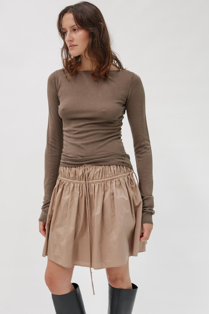 Loewy Cotton Skirt - Wixii