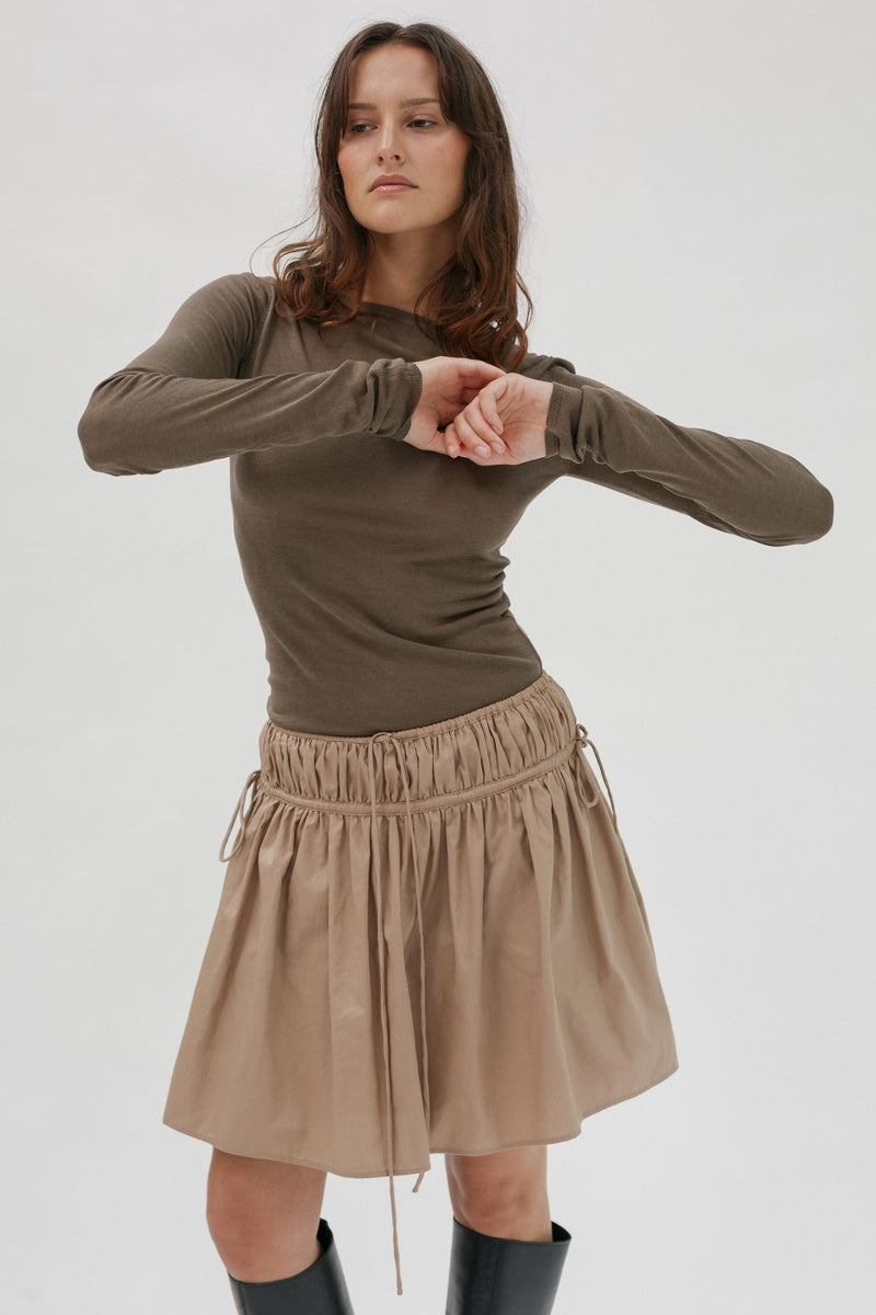 Loewy Cotton Skirt - Wixii