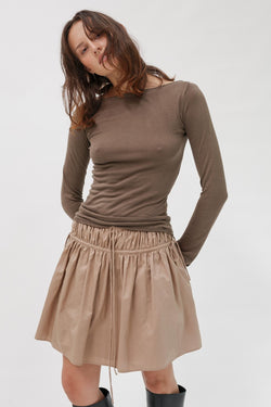 Loewy Cotton Skirt - Wixii