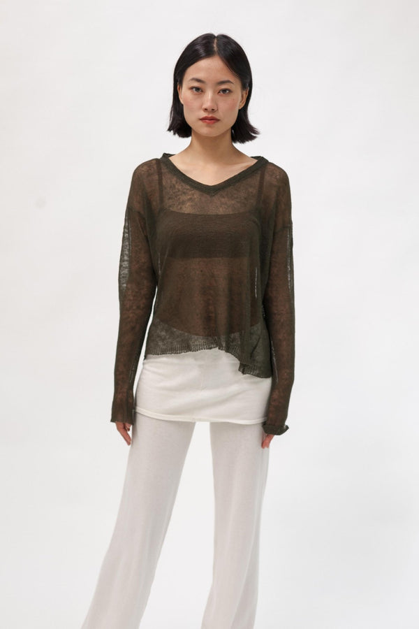 Ravel Linen Top - Wixii