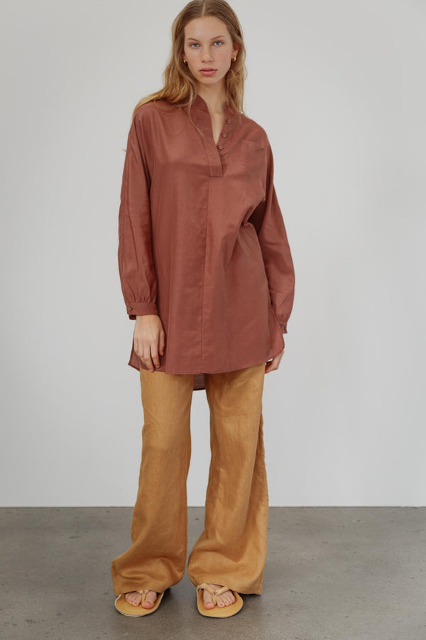 Marni Silk Cotton Shirt Dress